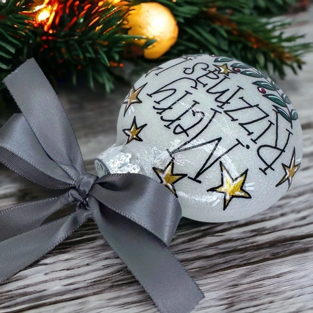Merry Rizzmas! Custom Hand-Painted Christmas Ornament I Personalized Gift